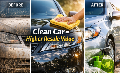 Regular Car Washing Improves Car Resale Value